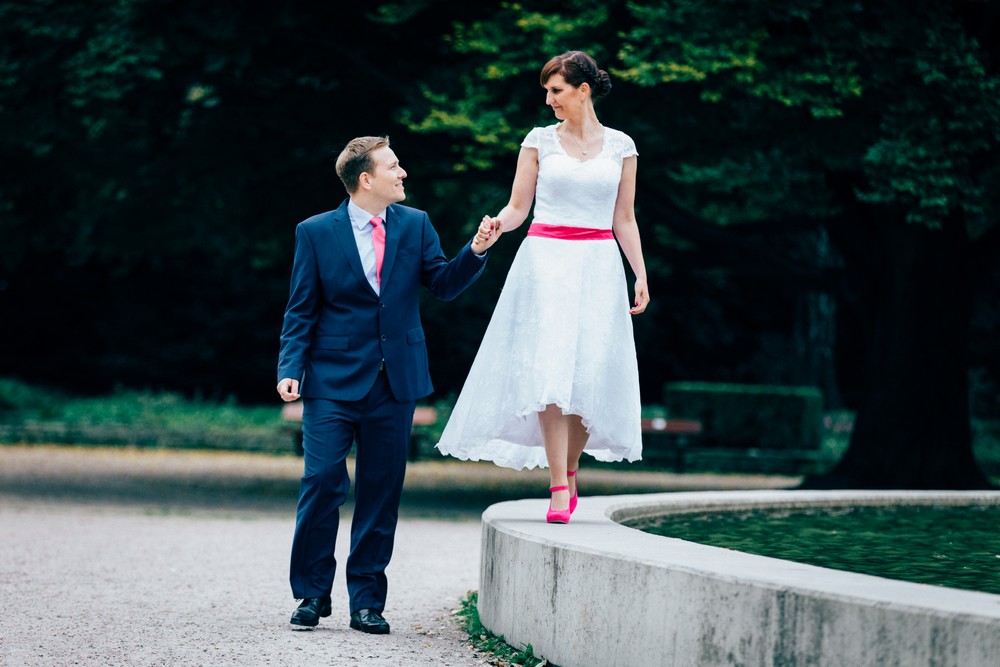 Hochzeitsfotograf im Stadtpark Hamburg: Siri und Jan